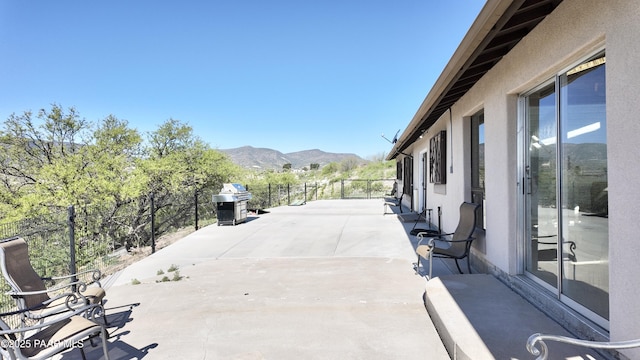 477 W State Route 260, Camp Verde, AZ 86322 - view of patio featuring a mountain view and a grill