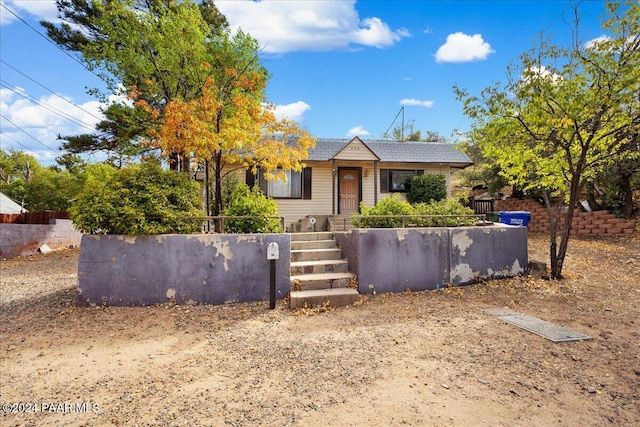 view of bungalow