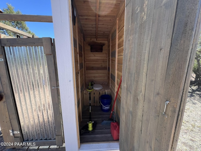 182 NE Cooks Trl, Ash Fork, AZ 86320 - exterior space featuring wood walls