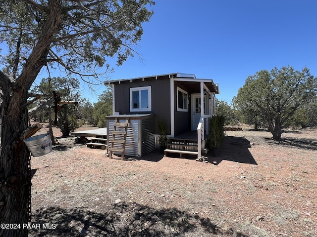 182 NE Cooks Trl, Ash Fork, AZ 86320 - back of house