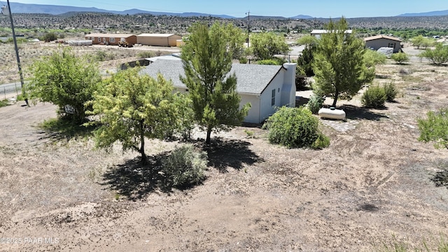 5640 N Burke Blvd, Rimrock, AZ 86335 - view from above of property featuring a mountainous background
