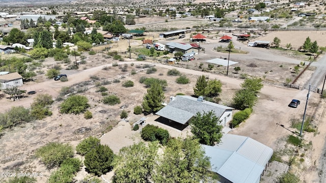 5640 N Burke Blvd, Rimrock, AZ 86335 - bird's eye view of a desert landscape and a mountainous background