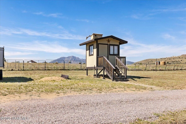 1445 S Table Mountain Rd, Chino Valley, AZ 86323 - view of jungle gym with a view of rural / pastoral area and a mountain view