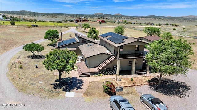 1445 S Table Mountain Rd, Chino Valley, AZ 86323 - overview of rural landscape with a mountain backdrop