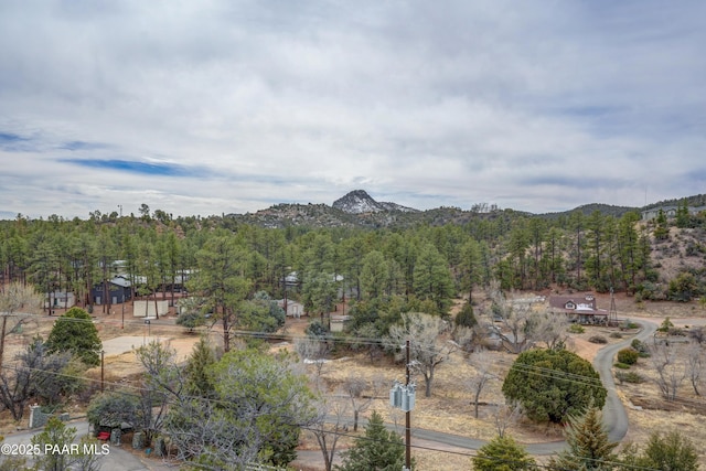 2312 Loma Vista Dr, Prescott, AZ 86305 - mountain view featuring a forest view