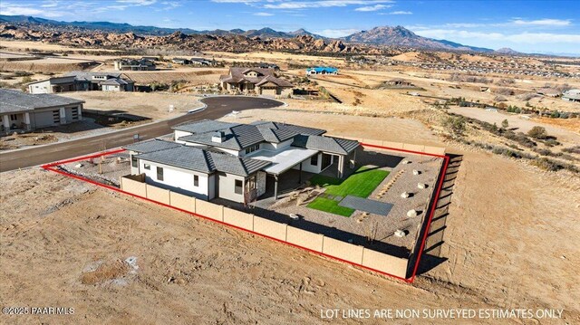 5285 High Cliff Way, Prescott, AZ 86301 - bird's eye view with a mountain view