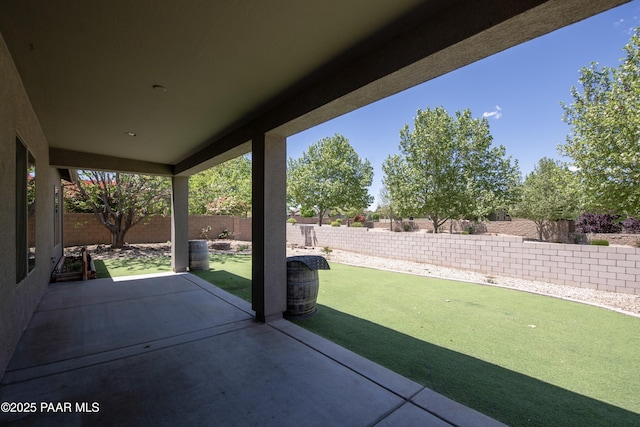 6560 E Brombil St, Prescott Valley, AZ 86314 - view of patio with a fenced backyard