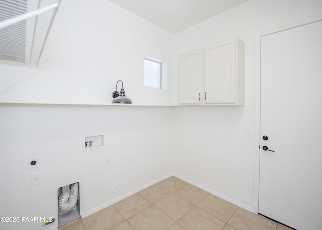 6560 E Brombil St, Prescott Valley, AZ 86314 - laundry room with washer hookup, hookup for an electric dryer, and light tile patterned floors