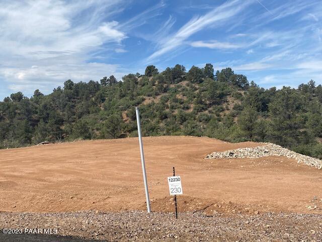 surrounding community with a wooded view