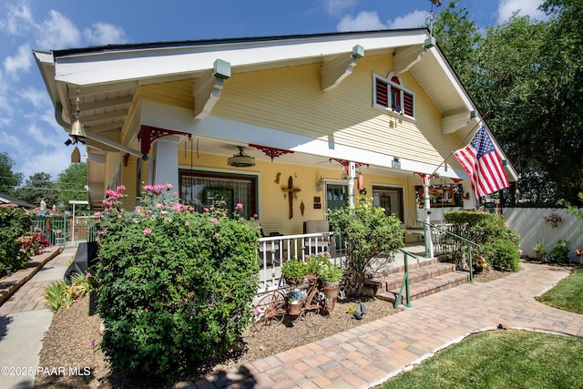 230 N Mount Vernon Ave, Prescott, AZ 86301 - view of front of house featuring covered porch