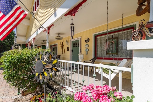 230 N Mount Vernon Ave, Prescott, AZ 86301 - view of exterior entry featuring a porch