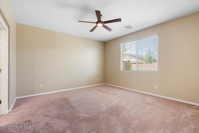 1364 Towhee Trl, Prescott, AZ 86305 - carpeted empty room featuring a ceiling fan and baseboards