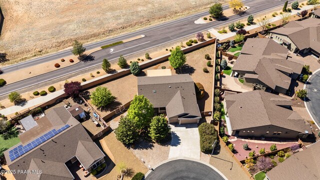 7876 N Siesta Sunset Ln, Prescott Valley, AZ 86315 - bird's eye view with a residential view