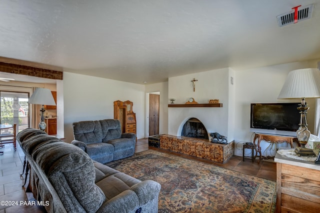 view of living room