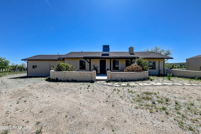 view of back of house