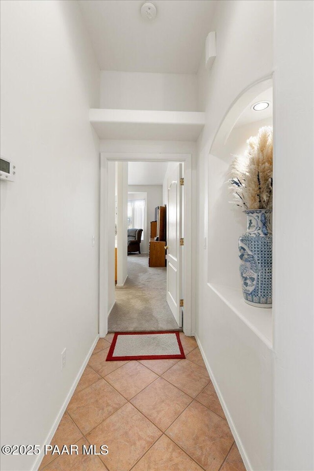 515 S Camino De Encanto, Cornville, AZ 86325 - corridor with light tile patterned floors and baseboards