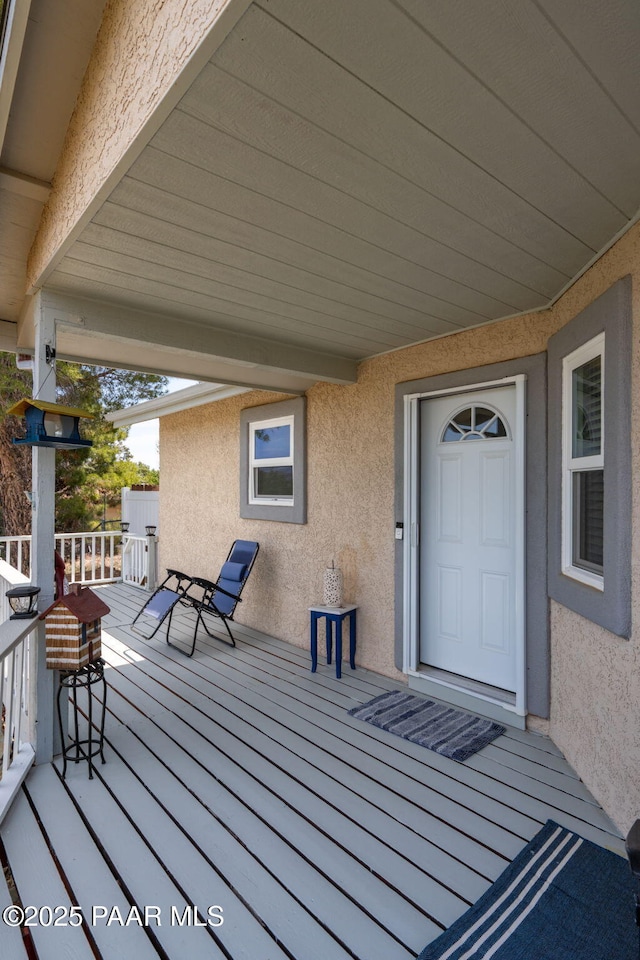 11755 Hondo Hts, Dewey-Humboldt, AZ 86327 - view of wooden terrace