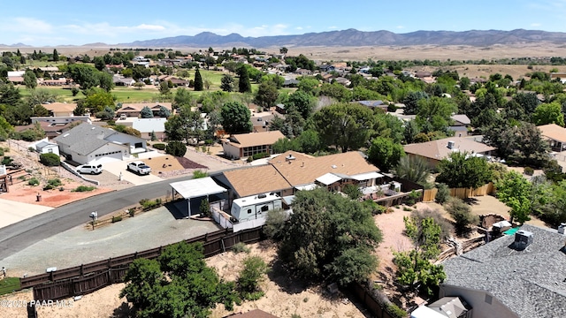 11755 Hondo Hts, Dewey-Humboldt, AZ 86327 - aerial perspective of suburban area featuring a mountainous background