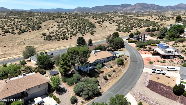 11755 Hondo Hts, Dewey-Humboldt, AZ 86327 - drone / aerial view of a mountainous background and a desert landscape