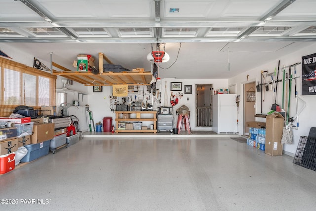 11755 Hondo Hts, Dewey-Humboldt, AZ 86327 - garage featuring freestanding refrigerator