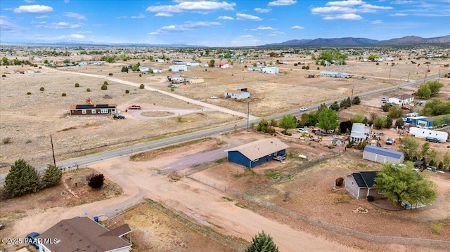 25355 N Catalina St, Paulden, AZ 86334 - aerial view featuring a rural view, a mountain view, and a desert view