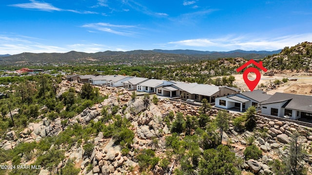 1324 Rockwood Dr, Prescott, AZ 86305 - view of mountain backdrop featuring nearby suburban area