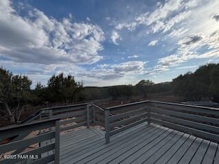 16432 Incline Trl, Williams, AZ 86046 - view of deck