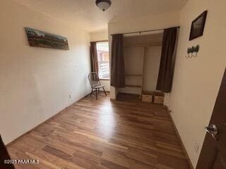 16432 Incline Trl, Williams, AZ 86046 - unfurnished bedroom featuring wood finished floors