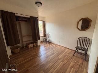 16432 Incline Trl, Williams, AZ 86046 - unfurnished bedroom featuring wood finished floors