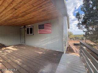 16432 Incline Trl, Williams, AZ 86046 - view of deck