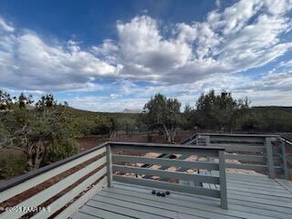16432 Incline Trl, Williams, AZ 86046 - view of deck