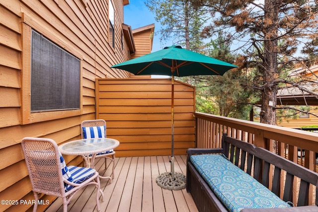 229 Creekside Cir Unit 15C, Prescott, AZ 86303 - view of deck