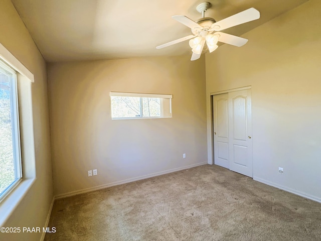 2508 N Leah Ln, Prescott, AZ 86301 - unfurnished bedroom with baseboards, carpet, and a closet