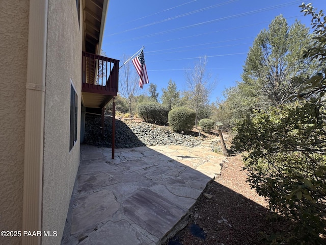 2508 N Leah Ln, Prescott, AZ 86301 - view of patio with a balcony