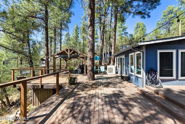 4820 S Lund Ct, Prescott, AZ 86303 - deck with a gazebo