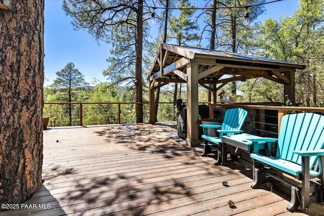 4820 S Lund Ct, Prescott, AZ 86303 - view of deck