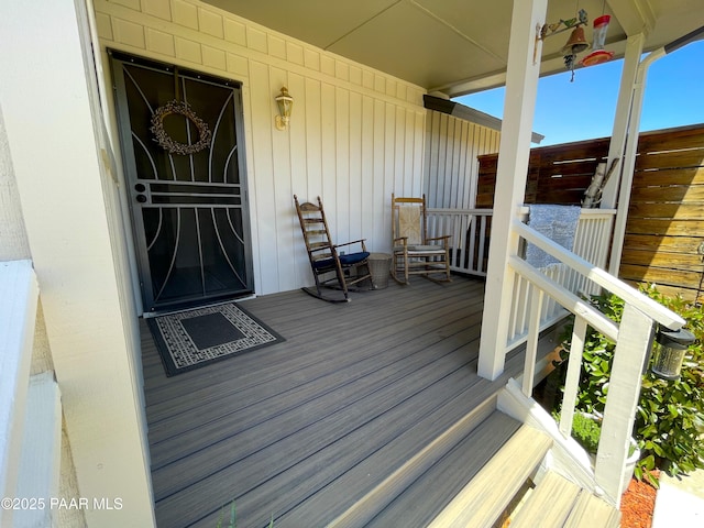 14600 E Eagle Dr, Dewey-Humboldt, AZ 86327 - view of wooden terrace