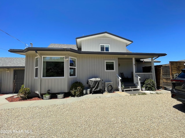 14600 E Eagle Dr, Dewey-Humboldt, AZ 86327 - view of front of property with covered porch and roof with shingles