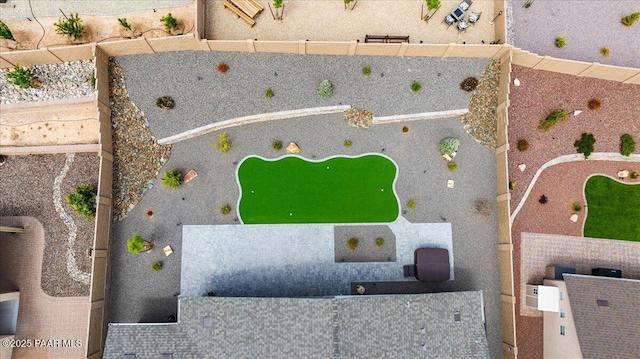 drone / aerial view