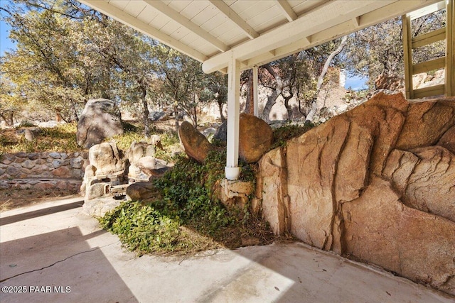 view of patio