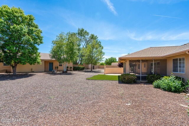 920 Heather Ln, Chino Valley, AZ 86323 - view of yard with a sunroom