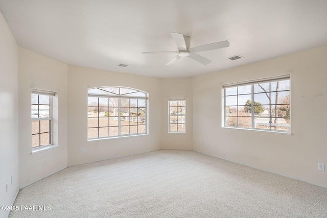 920 Heather Ln, Chino Valley, AZ 86323 - spare room with carpet floors, a ceiling fan, and baseboards