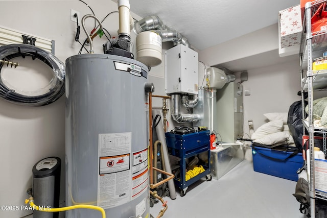 15425 N Talking Rock Ranch Rd, Prescott, AZ 86305 - utility room with gas water heater