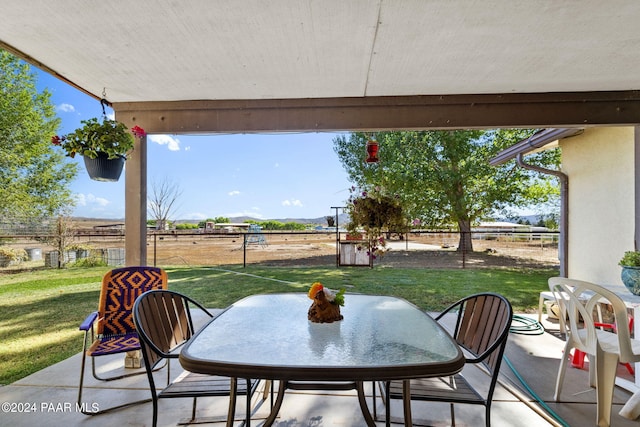 view of patio / terrace