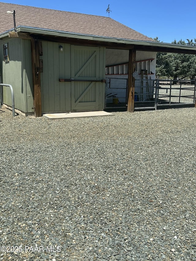 13502 S Burton Rd, Mayer, AZ 86333 - view of outdoor structure