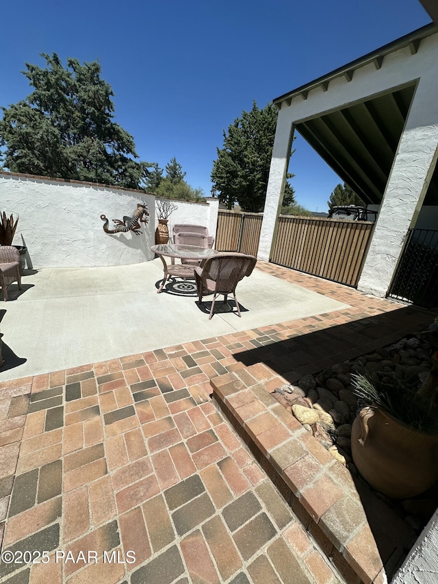 13502 S Burton Rd, Mayer, AZ 86333 - view of patio / terrace