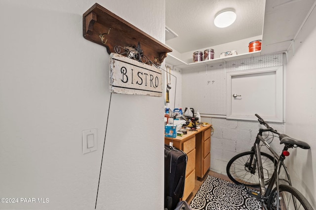 983 N Rolling Green Rd, Dewey-Humboldt, AZ 86327 - misc room with concrete block wall