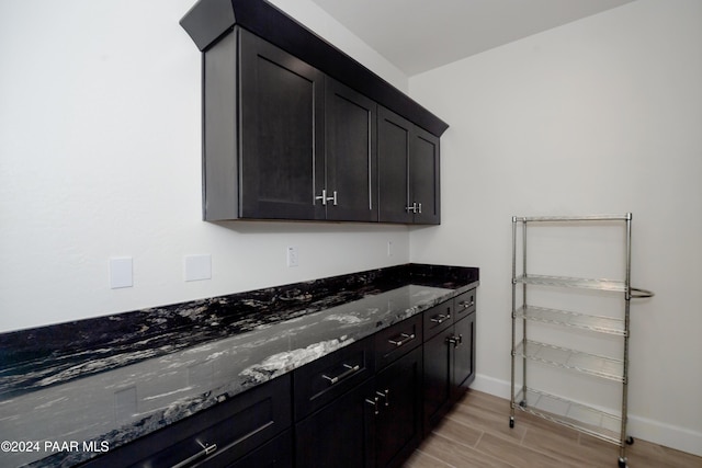 interior space featuring hardwood / wood-style flooring