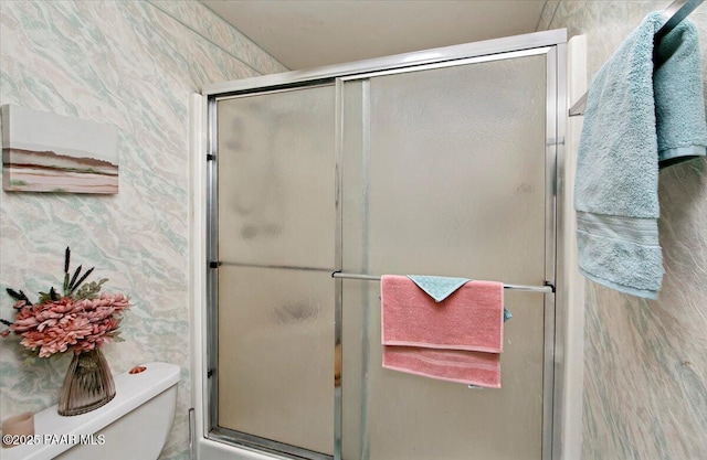435 Jasmine Ln, Prescott, AZ 86301 - full bath featuring toilet and a shower with door