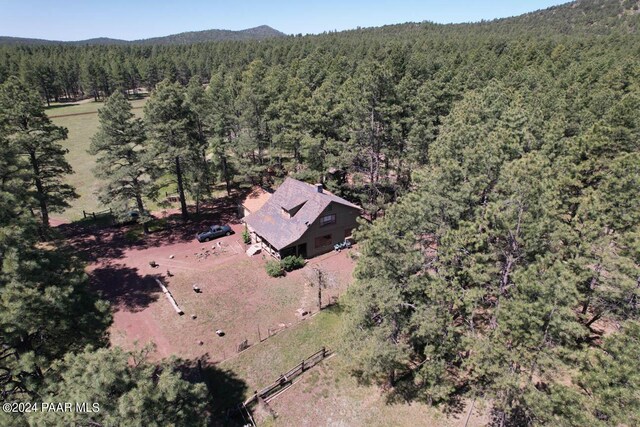 581 Cooper Ranch Rd, Williams, AZ 86046 - aerial view featuring a view of trees
